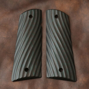 Jericho 941 F / FS Compatible Walnut Grips Double-Checkering Gun Grips USA-477