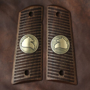 Beretta Mod 71, 72, 75 Jaguar Compatible Walnut Grips Dragon Skin Gun Grips USA-278