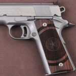 Colt 1911 FIT Model Compatible Walnut Grips Stripled Gun Grips USA-5