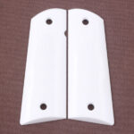 Colt 1911 FIT Model Compatible White Acrylic Grips Gun Grips USA-7