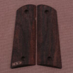 Colt 1911 FIT Model Compatible Walnut Grips Striped(Full) Gun Grips USA-26