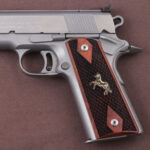 Colt 1911 FIT Model Compatible Rosewood Grips Diamond Gun Grips USA-33