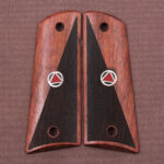 Colt 1911 FIT Model Compatible Rosewood Customizable Grips Diamond Gun Grips USA-35