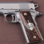 Colt 1911 FIT Model Compatible Walnut Custom Grips Double-Checkering Gun Grips USA-38