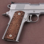 Colt 1911 FIT Model Compatible Walnut Grips Disco Gun Grips USA-67