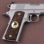 Colt 1911 – Ambicut Compatible Walnut Customizable Grips Stone 1 Gun Grips USA-78