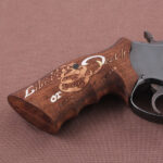 Smith Wesson K/L/X – Frame Round Butt Compatible Walnut Custom Grip Gun Grips USA-90