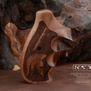 Astra Cub Compatible Walnut Customizable Grips Dragon Skin Gun Grips USA-1147