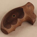 Smith Wesson J Frame Round Butt Models Compatible Walnut Grip Gun Grips USA-138