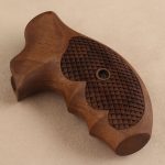 Smith Wesson J Frame Round Butt Models Compatible Walnut Grip Gun Grips USA-138