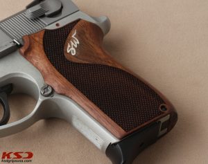 Smith Wesson 6906 Compatible Walnut Grips Diamond Gun Grips USA-157