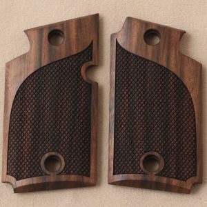 SIG Heavy Frame P210-5 / -6 without lanyard ring Rosewood Custom Grip Gun Grips USA-731