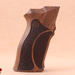 Beretta 92FS, 92A1, 92G, 92D, 96, M9 Compatible Walnut Grips Diamond Gun Grips USA-254