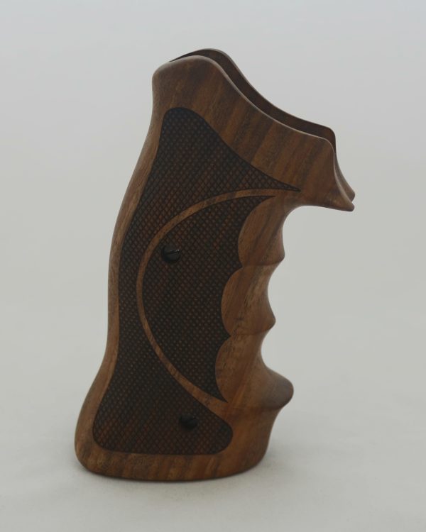 Smith Wesson K/L – Frame Square Butt Compatible Walnut Grips Diamond Gun Grips USA-202