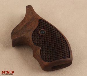 Smith Wesson J Frame Round Butt Models Compatible Walnut Grip Gun Grips USA-206