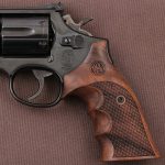 Smith Wesson N Frame Round Butt Compatible Walnut Grips Dragon Skin Gun Grips USA-213