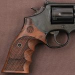 Smith Wesson N Frame Round Butt Compatible Walnut Grips Dragon Skin Gun Grips USA-213