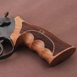 Smith Wesson K/L – Frame Square Butt Compatible Walnut Grip Gun Grips USA-221