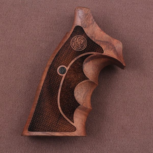 Smith Wesson K/L – Frame Square Butt Compatible Walnut Grip Gun Grips USA-226