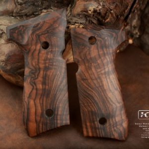 Beretta Mod 951 Compatible Walnut Grips Dragon Skin Gun Grips USA-1420