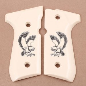 Colt Python (Pre 2020) Compatible Walnut Grips Double-Checkering Gun Grips USA-758