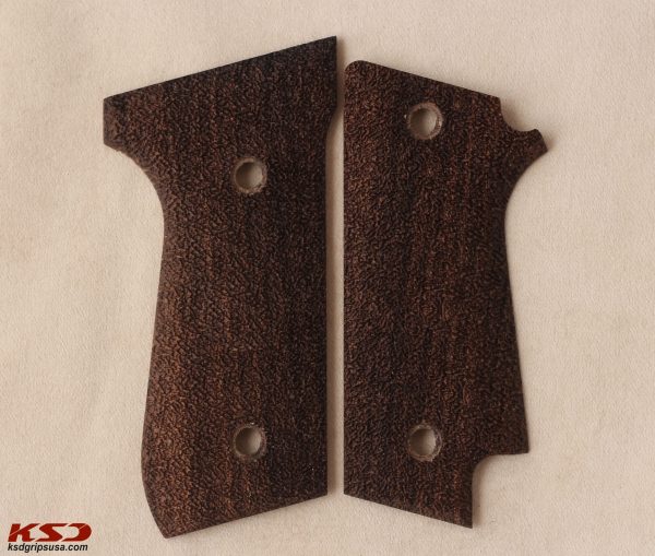 Beretta 92S Rare Compatible Walnut Grips Striped(Full) Gun Grips USA-267