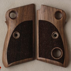 Star Star Model B Compatible Walnut Grips Diamond 2 Gun Grips USA-1481