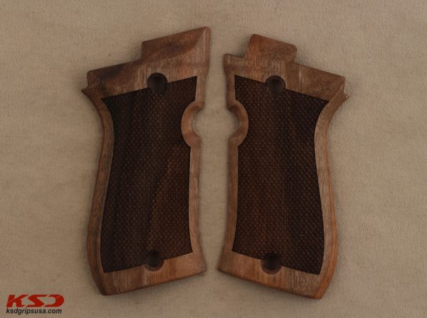 Beretta 81F, 81 FS, 84 F, 84 FS, 84 Cheetah Compatible Walnut Grip Gun Grips USA-283