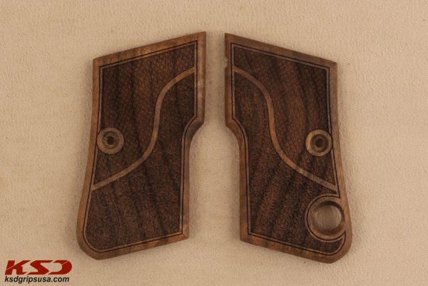 Beretta Mod 950 Compatible Walnut Grips Double-Checkering Gun Grips USA-295