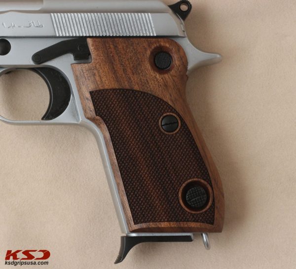 Beretta Mod 951 Compatible Walnut Grips Diamond Gun Grips USA-296