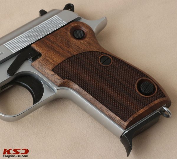 Beretta Mod 951 Compatible Walnut Grips Diamond Gun Grips USA-296