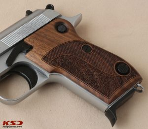 Beretta Mod 951 Compatible Walnut Grips Double-Checkering Gun Grips USA-297