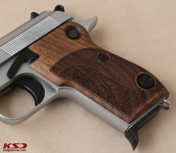 Beretta Mod 951 Compatible Walnut Grips Double-Checkering Gun Grips USA-297