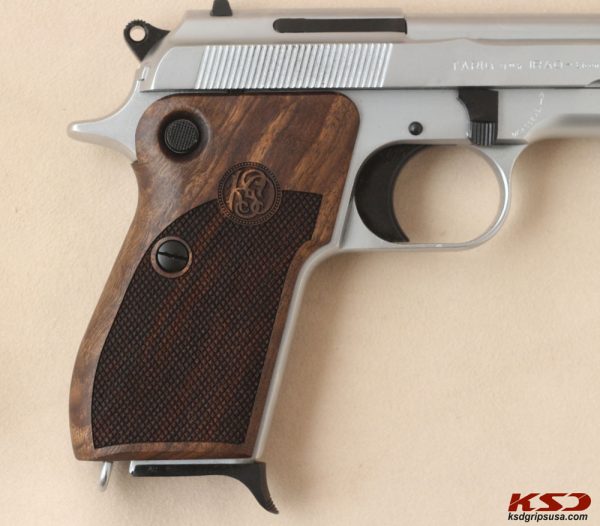 Beretta Mod 951 Compatible Walnut Grips Diamond Gun Grips USA-299