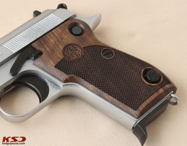 Beretta Mod 951 Compatible Walnut Grips Diamond Gun Grips USA-299