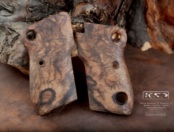 Beretta Mod 951 Compatible Root Walnut Grips Gun Grips USA-304