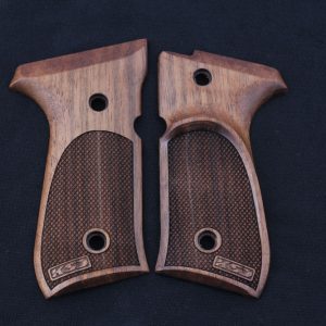 Smith Wesson 6906 Compatible Walnut Grips Diamond Gun Grips USA-157