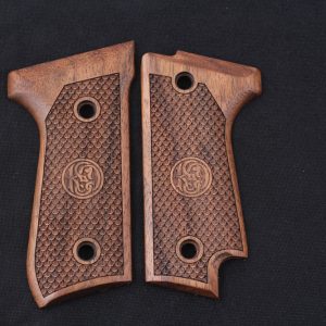 Colt 1911 FIT Model Compatible Walnut Grips Double-Checkering Gun Grips USA-4