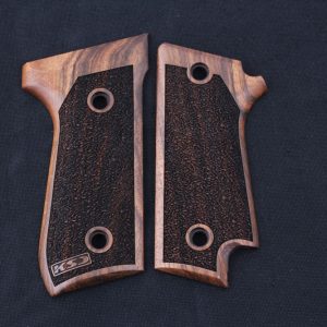 Walther P88 Compact Compatible Walnut Grips Diamond Gun Grips USA-1229