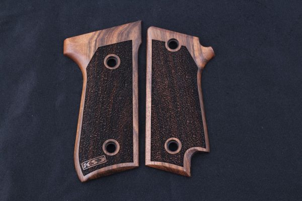 Beretta 92S Rare Compatible Walnut Grips Stripled Gun Grips USA-400