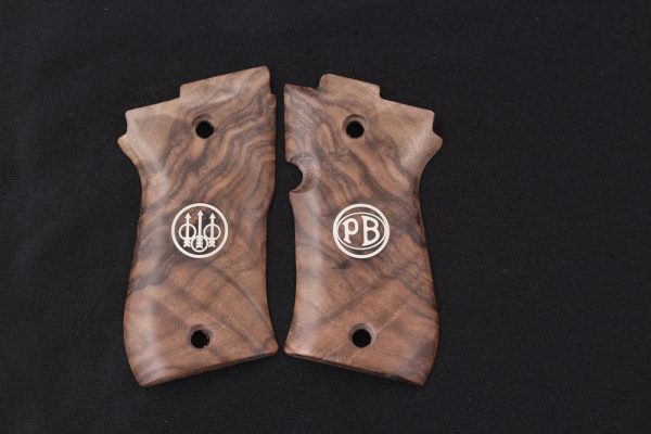 Beretta 81F, 81 FS, 84 F, 84 FS, 84 Cheetah Root Walnut Grip Gun Grips USA-423