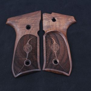 Smith Wesson 3913 TSW Compatible Walnut Grips Diamond Gun Grips USA-187