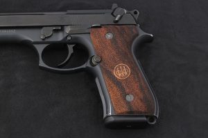 Beretta 92FS, 92A1, 92G, 92D, 96, M9 Compatible Root Walnut Grip Gun Grips USA-460