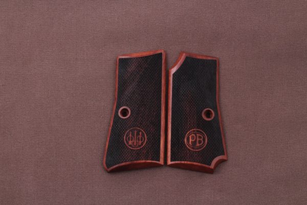 Beretta M1934 Compatible Rosewood Grips Diamond Gun Grips USA-471