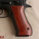 Jericho 941 F / FS Compatible Rosewood Grips Gun Grips USA-482