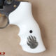 Ruger GP100 Compatible White Acrylic Customizable Grips Gun Grips USA-533