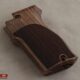 Unique BCF 66 (Açık Fransız Onlusu) Compatible Walnut Grips Diamond Gun Grips USA-549