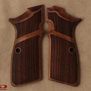 Beretta 81F, 81 FS, 84 F, 84 FS, 84 Cheetah Compatible Walnut Grip Gun Grips USA-424