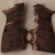 Browning MK3 Compatible Walnut Grips Stripled Gun Grips USA-573