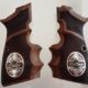 Browning MK3 Compatible Walnut Customizable Grips Diamond Gun Grips USA-574